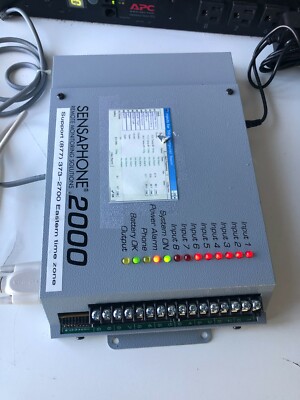 Sensaphone 2000 Autodialer with sensor and black box LES300