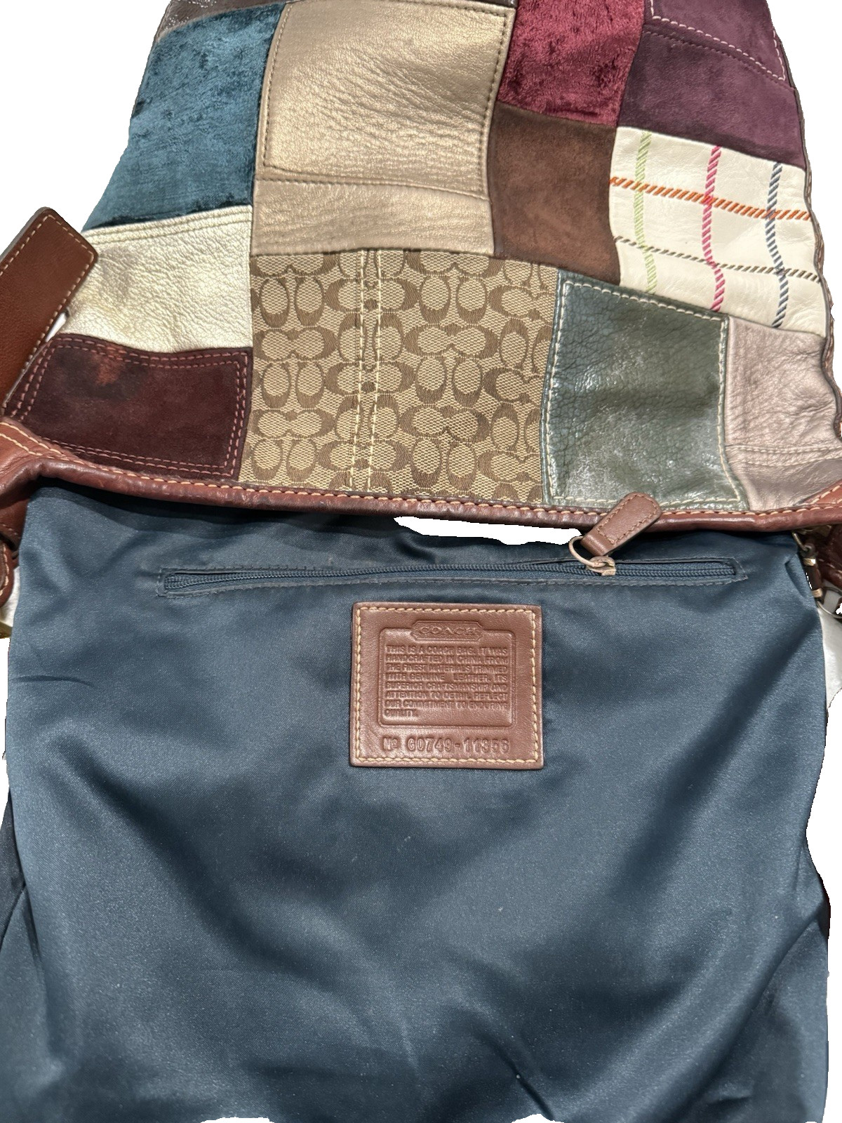 COACH Bleecker Legacy Leather Patchwork Duffle Cr… - image 15
