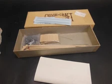 HO SCALE GLOOR CRAFT MODELS 317 UPI 55' BULKHEAD FLAT CAR CRAFTSMAN KIT