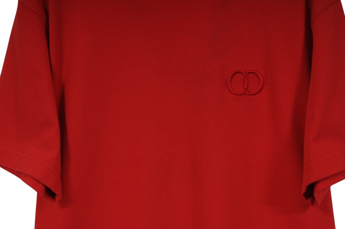 ［VINTAGE] Dior CDロゴ コットン Tシャツ S メンズ★ABランク org.jpg