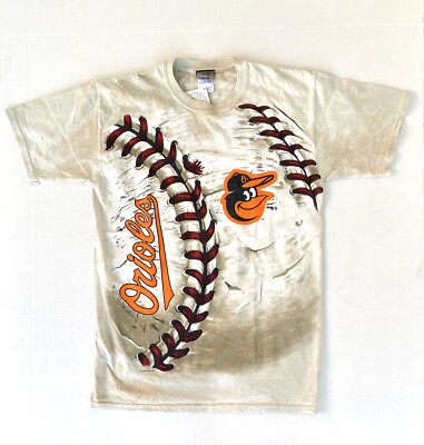Men s NWT Liquid Blue 2014 MLB Baltimore Orioles T-Shirt sz M