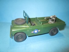 giocattoli vintage JEEP IN PLASTICA MARCA G.P. OTTIMO STATO