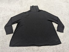Lane Bryant Sweater Womens 26/28 Pullover Long Sleeve Black