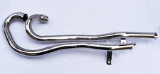 TRIUMPH T100C Exhaust Pipes High Level 350-500cc 71-0017/19 70-7019/20   UK Made