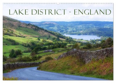 Lake District England (Wandkalender 2025 DIN A2 quer), CALVENDO Monatskalender