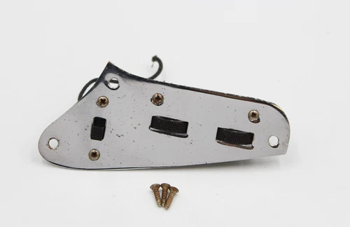 1967 Vintage Fender Jaguar Rhythm Preset Control Plate Assembly 1960's Early-CBS