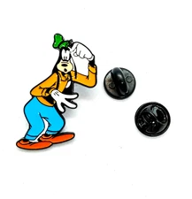 GOOFY PIN Disney Head-Scratcher Classic Cartoon Toon Gift Enamel Lapel Brooch