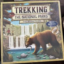 NEW Trekking The National Parks Second Edition Family Travel Board Game SEALED