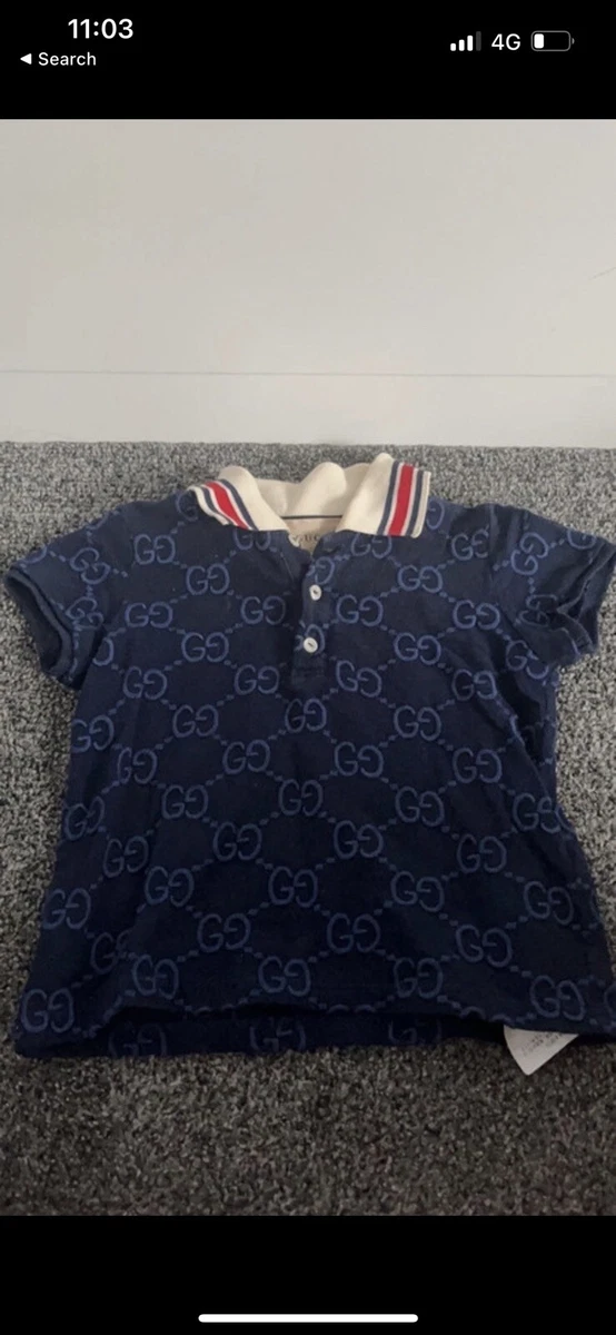gucci baby polo shirt