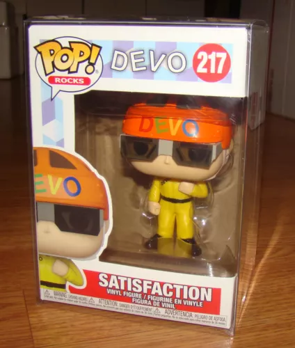 Funko POP! Rocks DEVO #217 SATISFACTION (55791) w/ Protector