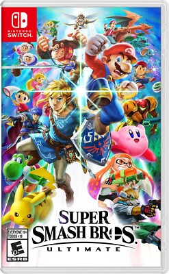 Super Smash Bros Ultimate   Nintendo Switch Game   Brand New Sealed   Fast Shipp