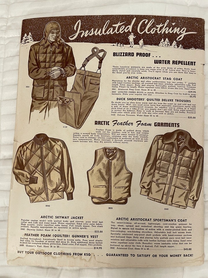 Kleins Sporting Goods Catalog RARE Fall & Winter 19461947 eBay
