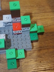 LEGO Minecraft #21113 The Cave Set Moslty Complete with Directions, No Box