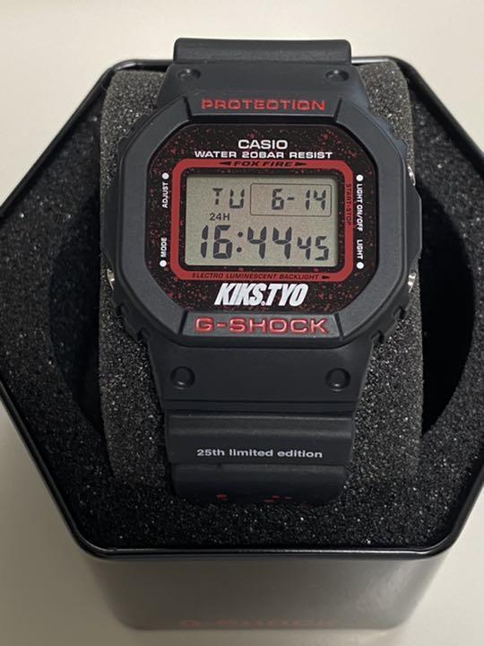 CASIO G-SHOCK collaboration model Kikstyo/25Th Anniversary/Dw-5600 