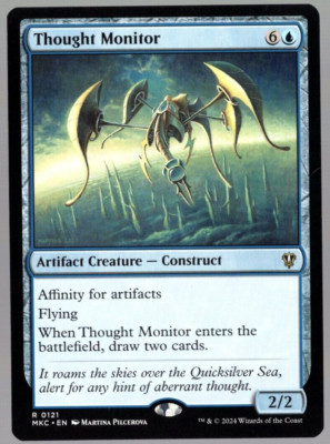 Thought Monitor 0121 Non Foil Rare Murders at Karlov Manor MTG Near Mint