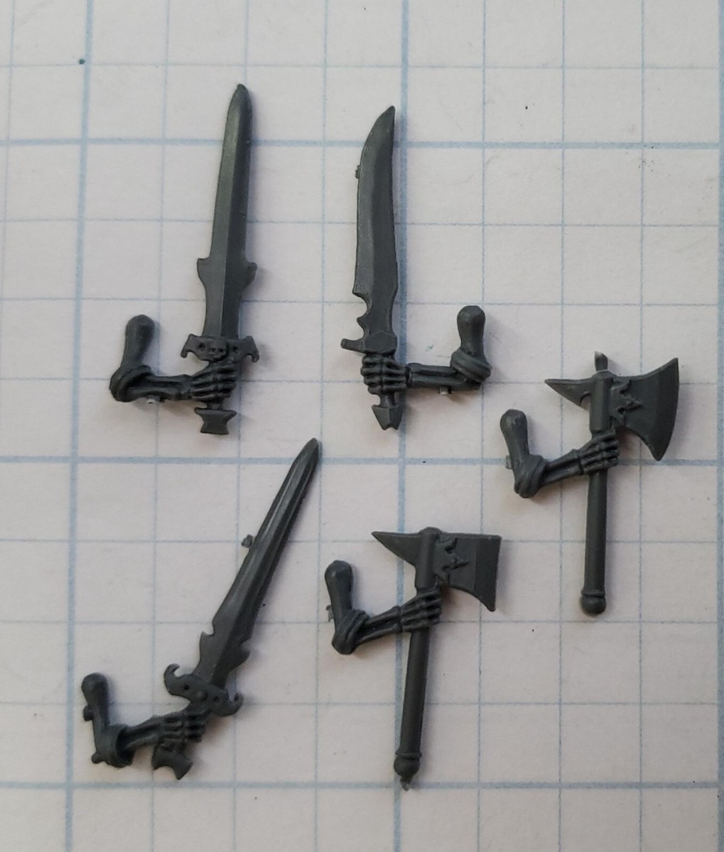 Age of Sigmar Soulblight Gravelords Bits Grave Guard Cursed Blades