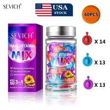 Sevich Mix Hair Vitamin Capsule 40pcs Hair Treatment Oil Repair Damaged Smooth
