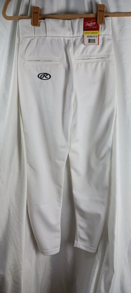 Pantalon Baseball Rawlings Court Gris Enfant - Taille Petit Matière Élastique Vêtement Sport Rawlings