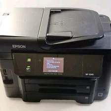 Epson WF-3540 All-In-One InkJet Printer For Parts Error Code 0x9D