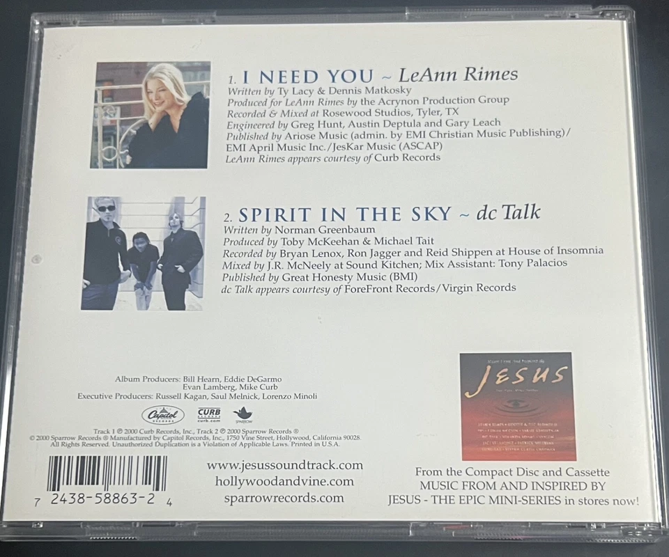 Wie Neu - Leann Rimes - I Need You - Capitol C2-7243-8-58863-24 (2000) (Einzeln) - Bild 2 von 3