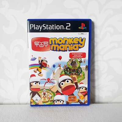 PS2 EyeToy Monkey Mania   Party-Spiel + 50 Minispielen Ape Escape PlayStation 2
