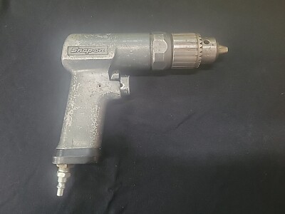 Vintage Snap-on 3/8'' Reversible Air Pneumatic Drill PDR3 USA Tested