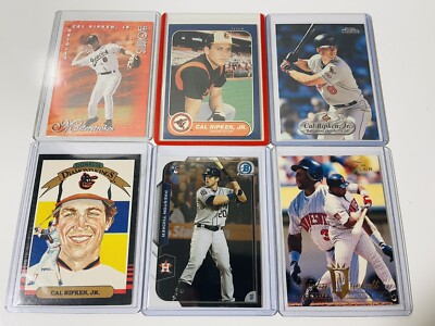 Lot of 4 Cal Ripken Jr. Baltimore Orioles + 2 others