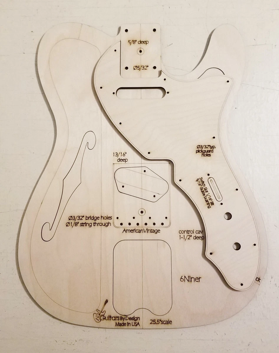 Hollow body guitar plans deals