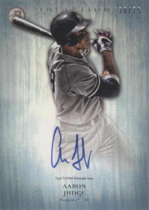 2014 Bowman Inception - Aaron Judge #PA-AJ for sale | eBay