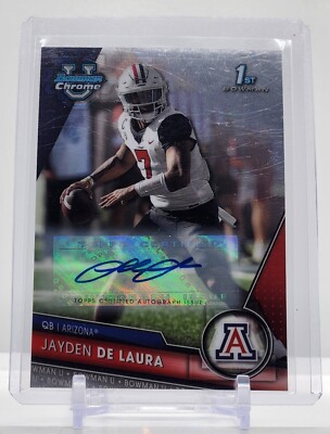 2023 Bowman Chrome U Jayden De Laura #30 1st Auto
