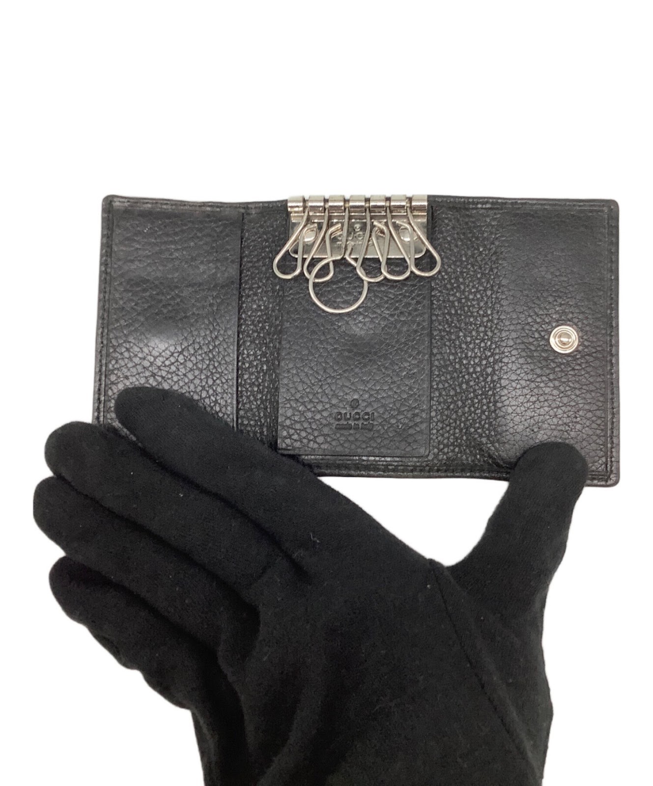 Authentic GUCCI Soho Interlocking G 6-ring Key Ca… - image 4