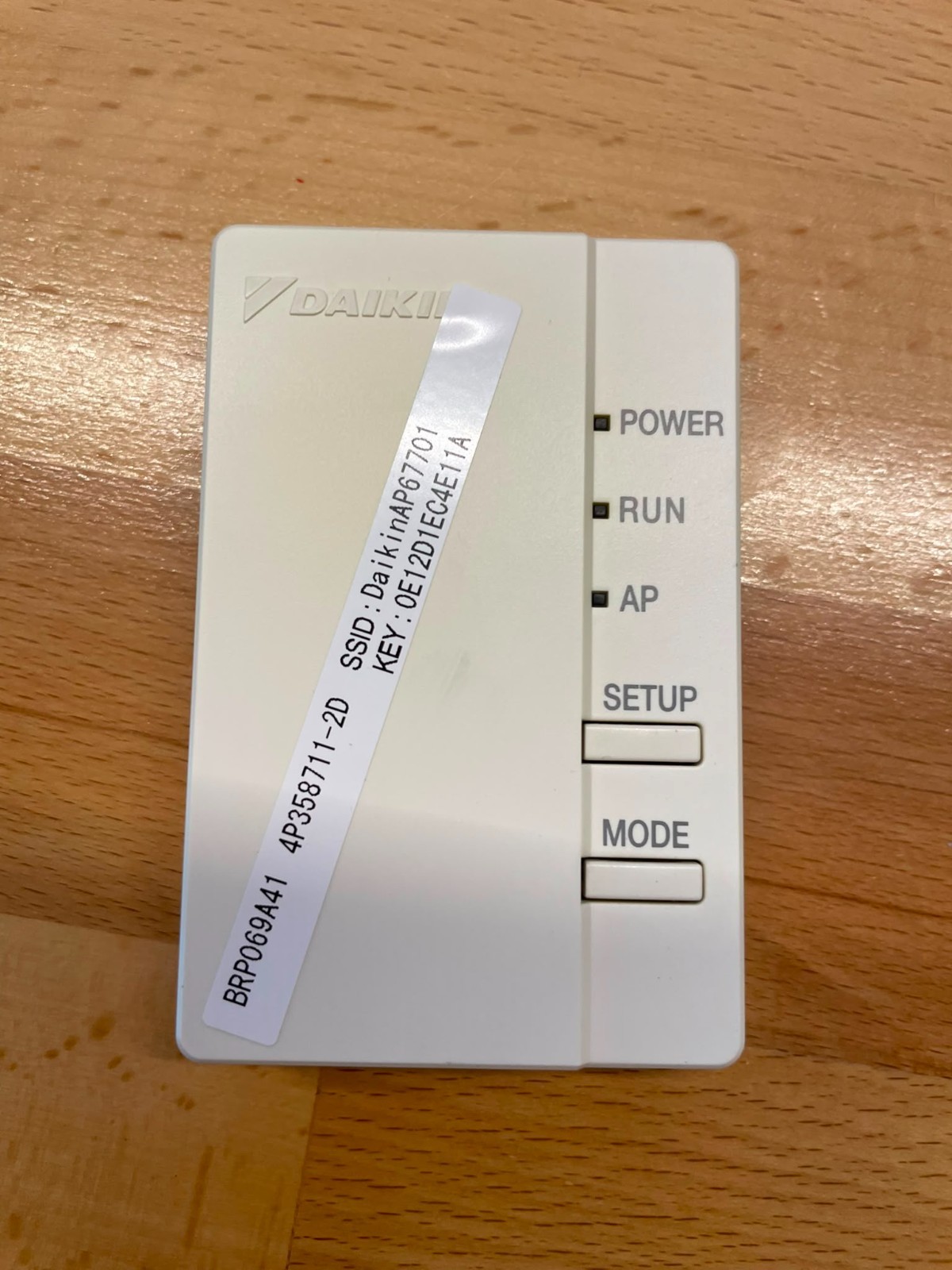 DAIKIN modulo WLAN WI-FI BRP069A41