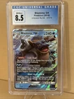 2019 Pokémon Blastoise GX Unbroken Bonds 35/214 BLUE CGC NM/M+ 8.5