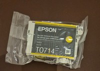 Original Epson T0714 Gelb Yellow Druckerpatrone Tintenpatrone Tinte O.V.
