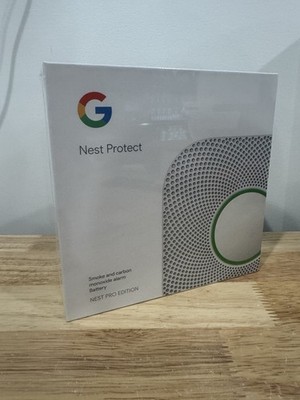 New Google Nest Protect Battery Carbon Monoxide Smoke Detector S3000BWES EXP2031