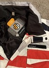 Special Blend Men's (size L) Striped White/Red/Black/Gray Ski/Snowboard Jacket — photo 4