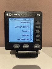 Concept 2 PM5 Monitor Compatible With RowERG SkiERG & BikeERG - Mint Condition