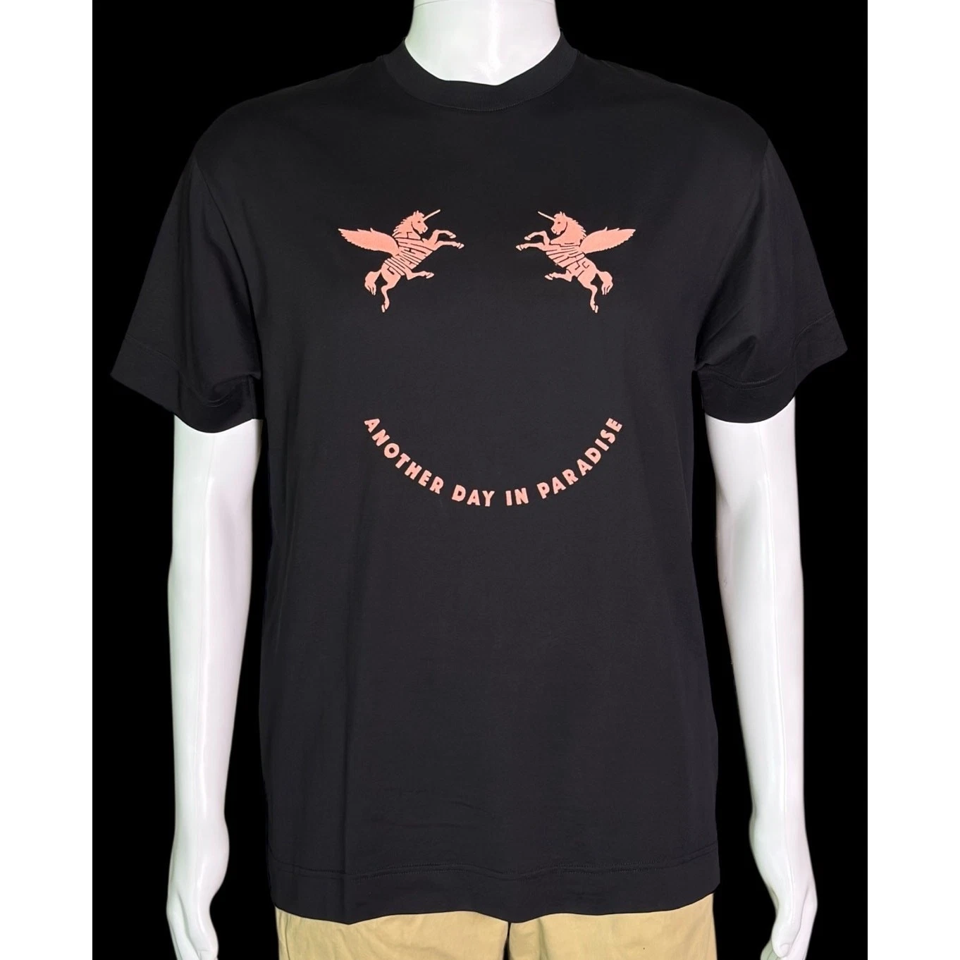 Givenchy — Authentic Givenchy Paris Another Day In Paradise Unicorns Embroidery Shirt Small