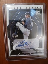 2022 Donruss Optic The Elite Series Auto #ESS-LG Logan Gilbert - Mariners