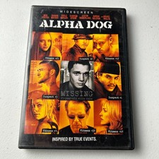 Alpha Dog DVD 2007 Widescreen Ben Foster Justin Timberlake Bruce Willis