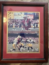 Steve Young Terrell Owens Dual Signed Framed San Francisco 49ers 11x14 Photo COA