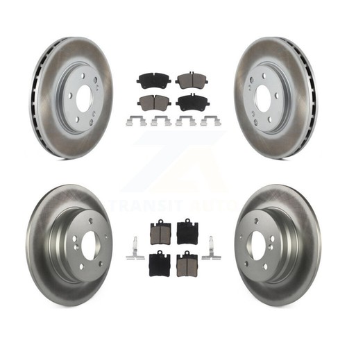 Transit Auto KGC-100809 Brake Disc and Pad Kit Front & Rear for MB Mercedes C280 - Picture 1 of 10