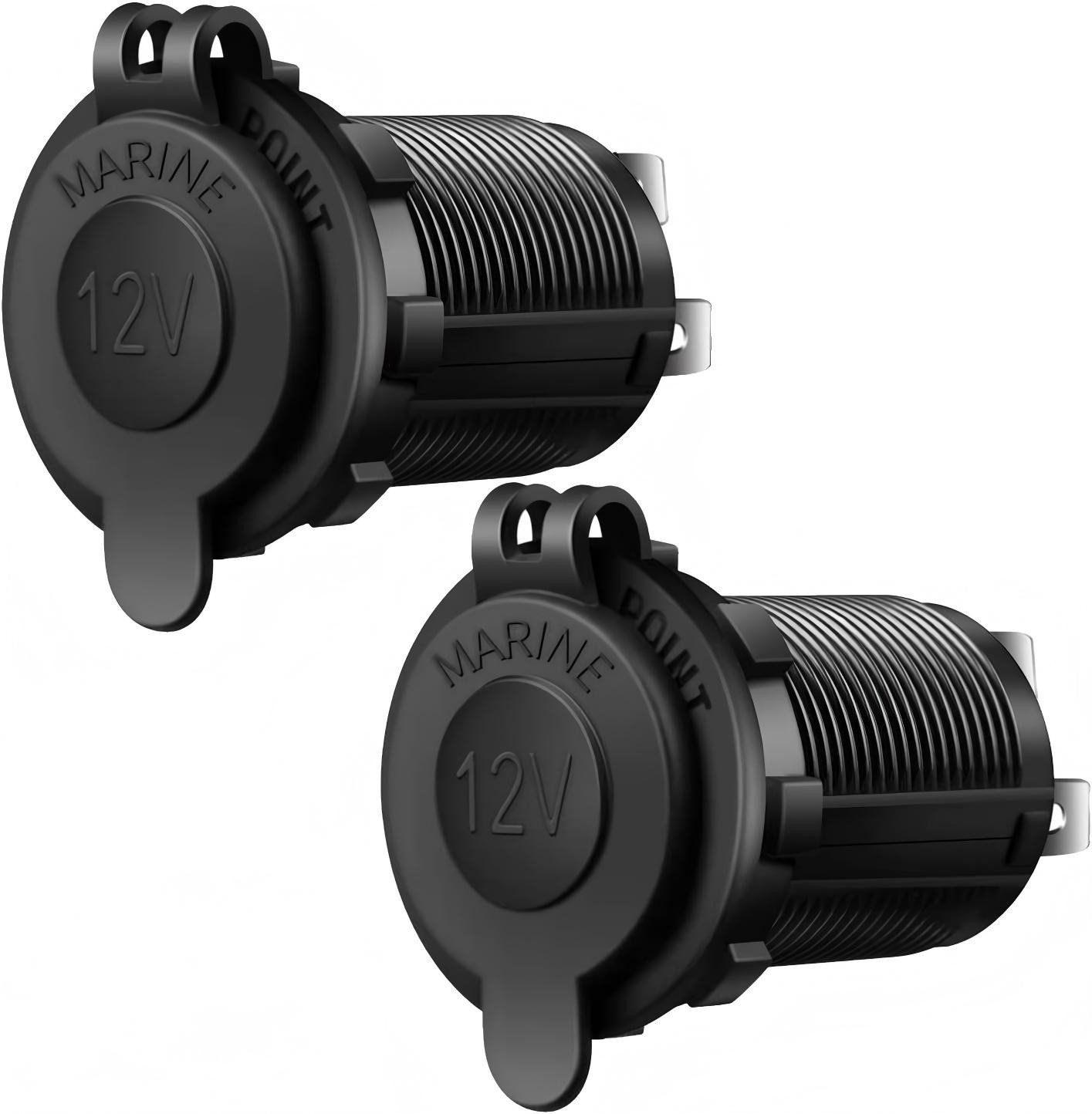 Socket Power Outlet Waterproof Car Marine