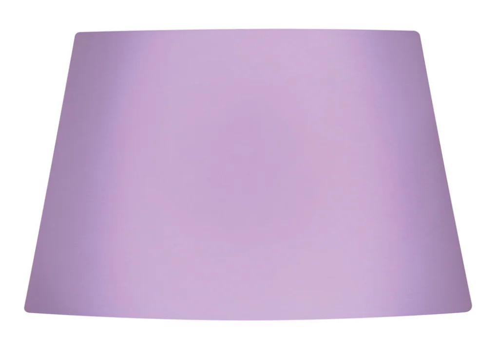 Lampshade Lilac 12"" Cotton Tapered Drum 300mm Oaks Lighting S901/12 LI