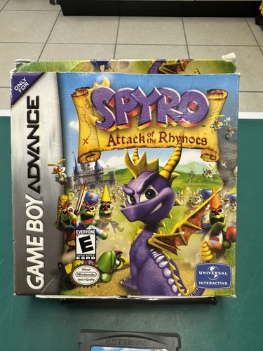 Spyro Attack of the Rhynocs (Nintendo Gameboy Advance, 2003 GBA) - CIB - Picture 2 of 6