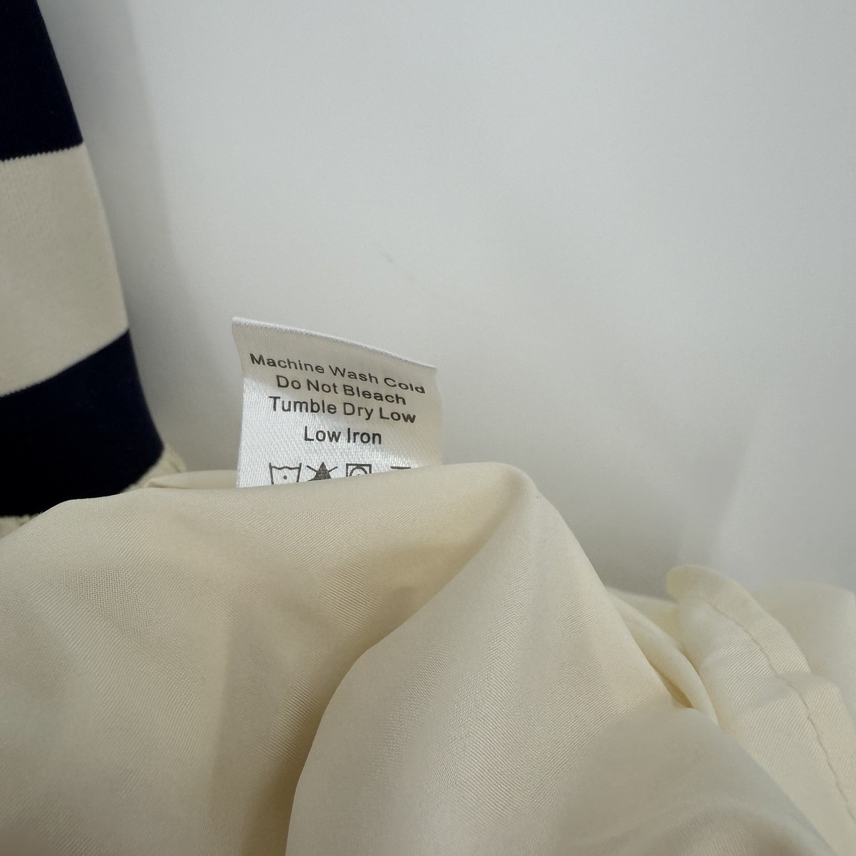 Tuckernuck Ivory Stripe Marina Dress size M Medium Collared Midi Nautical  Prep | eBay