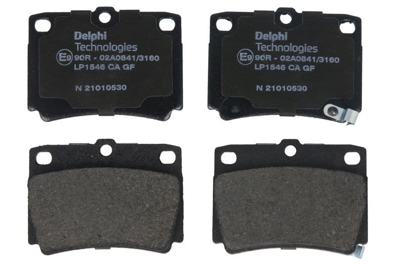 Plaquettes de frein DELPHI LP1546 pour berline SIGMA 3.0 de 1990