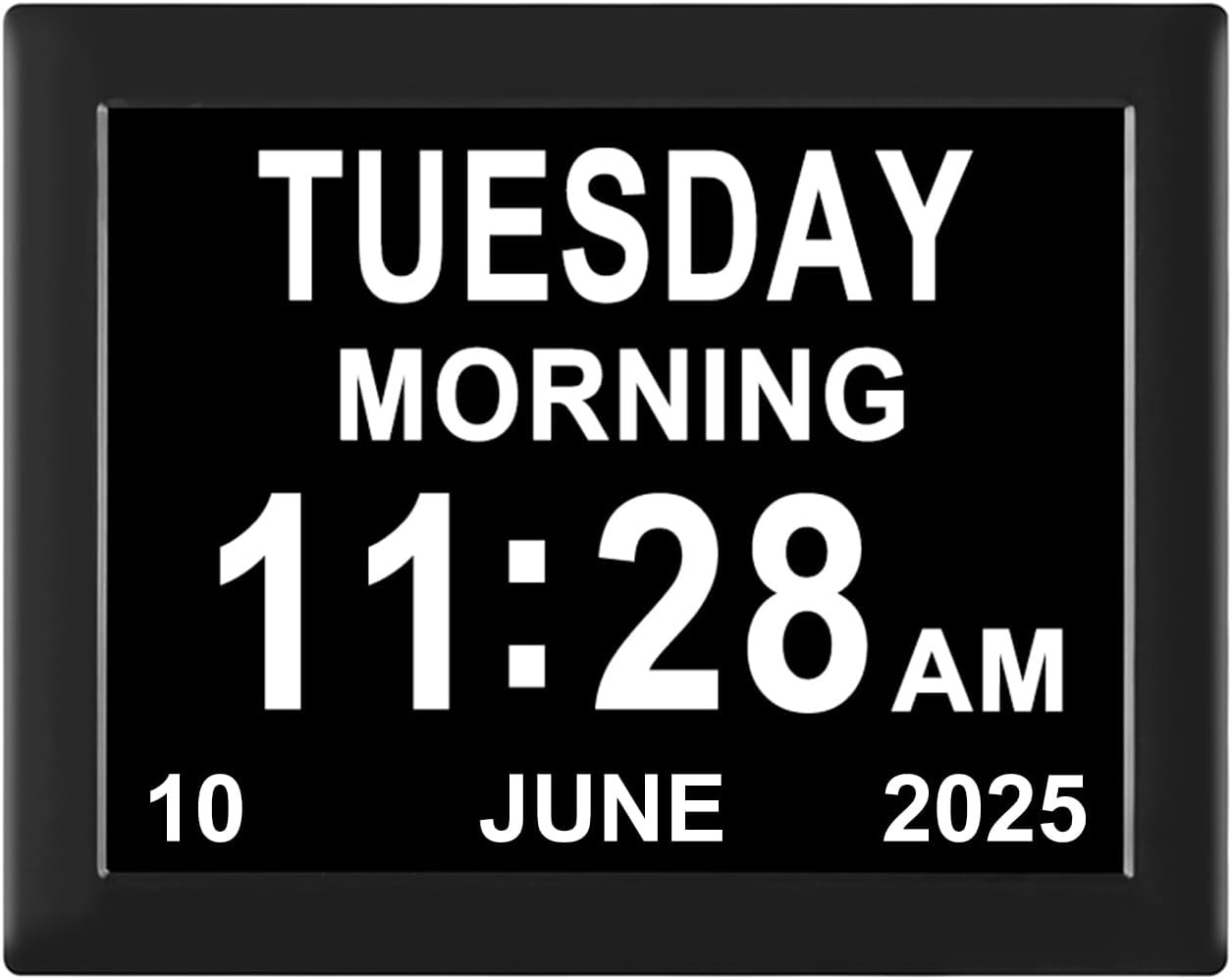 With Day And Date For Elderly,level 10 Dimmable Dementia C