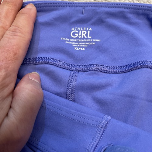 Athleta Girl Size 14 Stash Your Treasure Tight/legging Matching Sweatshirt - Picture 9 of 10