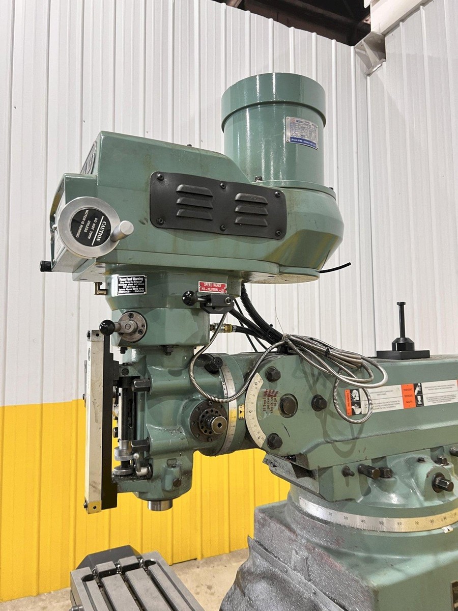 3 HP TRAK MODEL #K3 EMX VERTICAL CNC MILL, MISSING CONTROL: STOCK
